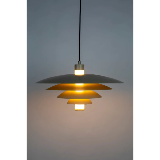 Suspension Cole beige — Vue du produit 4 Suspension Cole beige. Vue du produit 4.