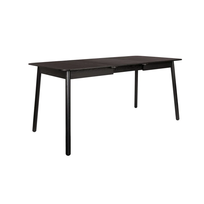 Table de repas Glimps 120/162x80 noir — Vue du produit 5 Table de repas Glimps 120/162x80 noir. Vue du produit 5.