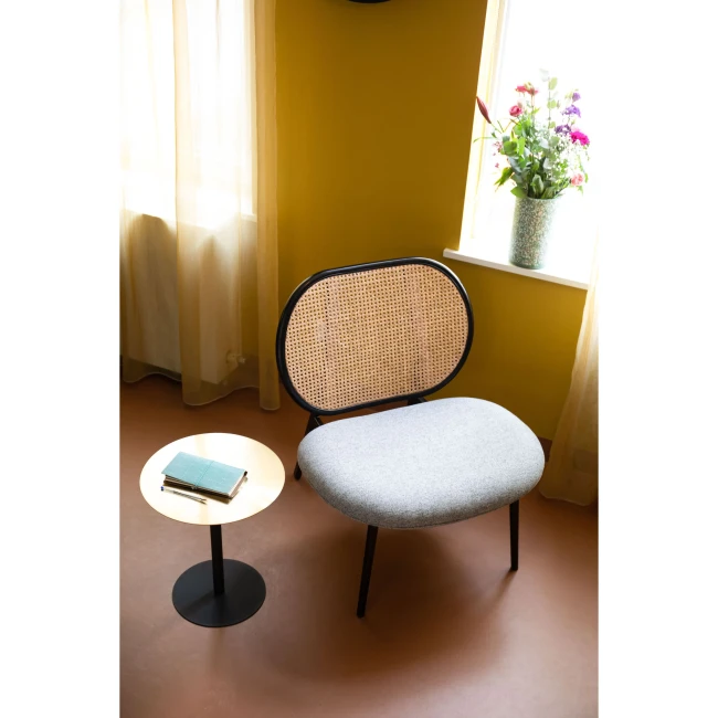 Fauteuil Spike naturel/gris — Vue du produit 2 Fauteuil Spike naturel/gris. Vue du produit 2.