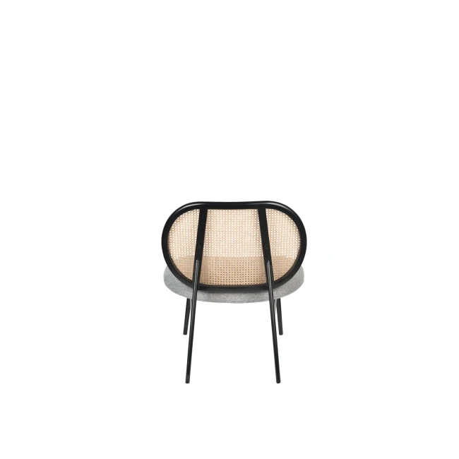 Fauteuil Spike naturel/gris — Vue du produit 6 Fauteuil Spike naturel/gris. Vue du produit 6.