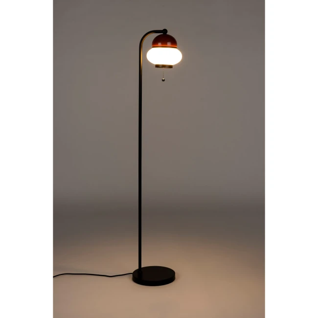Lampadaire Bumble rouge — Vue du produit 3 Lampadaire Bumble rouge. Vue du produit 3.