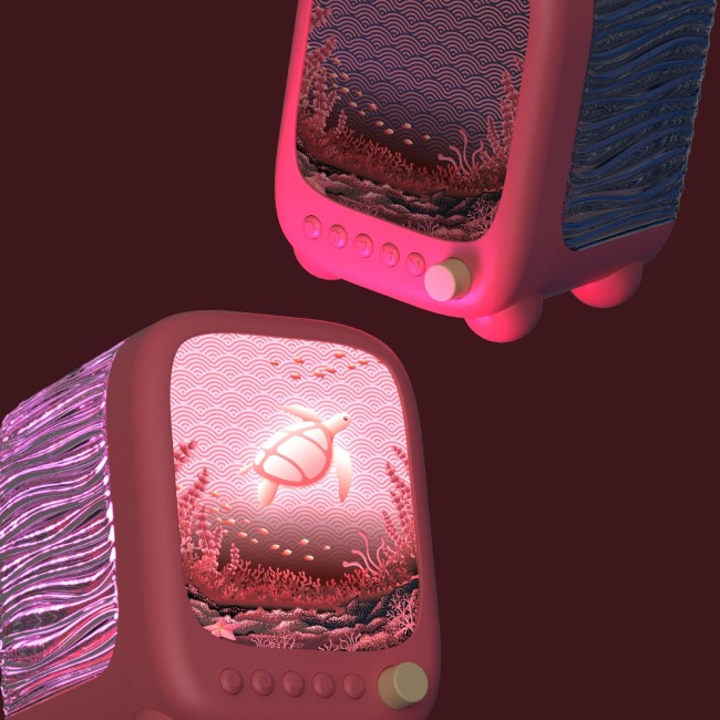 WAVY-CORAL-01 - photo 3 WAVY LIGHT - CORAL — MOB