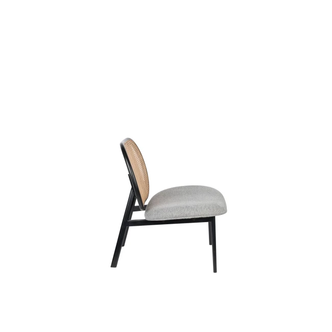 Fauteuil Spike naturel/gris — Vue du produit 4 Fauteuil Spike naturel/gris. Vue du produit 4.