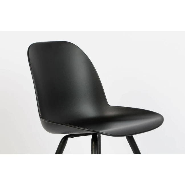 Lot de 2 chaises Albert Kuip entièrement noir — Vue du produit 8 Lot de 2 chaises Albert Kuip entièrement noir. Vue du produit 8.