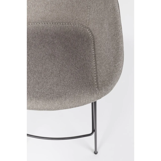 Lot de 2 tabourets de bar Feston 76 cm gris — Vue du produit 10 Lot de 2 tabourets de bar Feston 76 cm gris. Vue du produit 10.