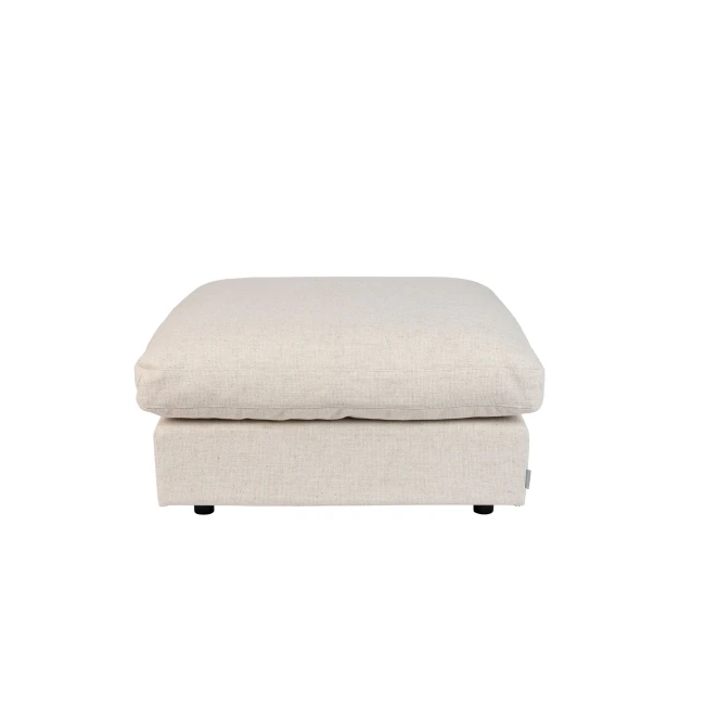Pouf Sense crème — Vue du produit 1 Pouf Sense crème. Vue du produit 1.