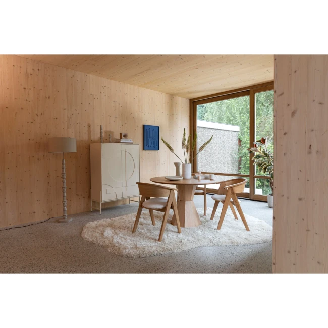 Table de repas Lotus naturel — Vue du produit 10 Table de repas Lotus naturel. Vue du produit 10.