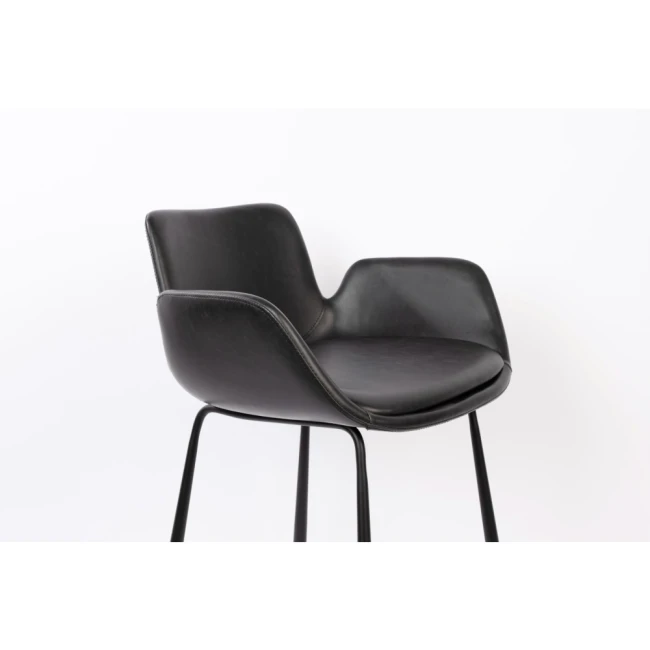 Lot de 2 tabourets de comptoir Brit LL noir — Vue du produit 11 Lot de 2 tabourets de comptoir Brit LL noir. Vue du produit 11.