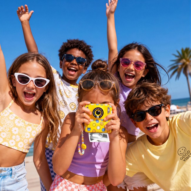 PIXSMY-YE-01 - photo 2 Camera PIXISMILEY SMILEY WORLD® - Jaune — MOB