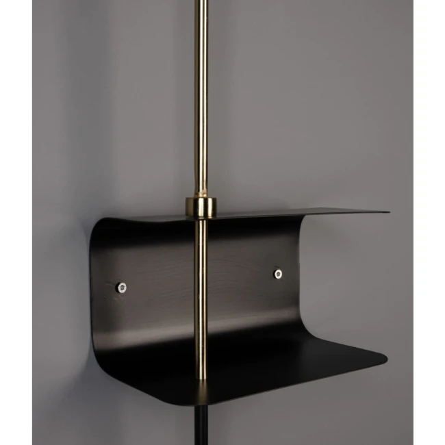 Applique Shaw noir — Dutchbone — Vue du produit 5 Applique Shaw noir — Dutchbone. Vue du produit 5.