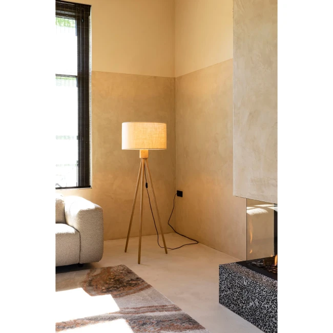 Lampadaire Fan bambou. Vue du produit 10.