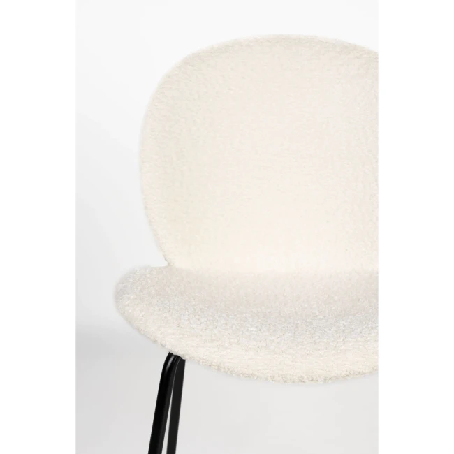 Lot de 2 chaises Bonnet blanc cassé — Vue du produit 7 Lot de 2 chaises Bonnet blanc cassé. Vue du produit 7.