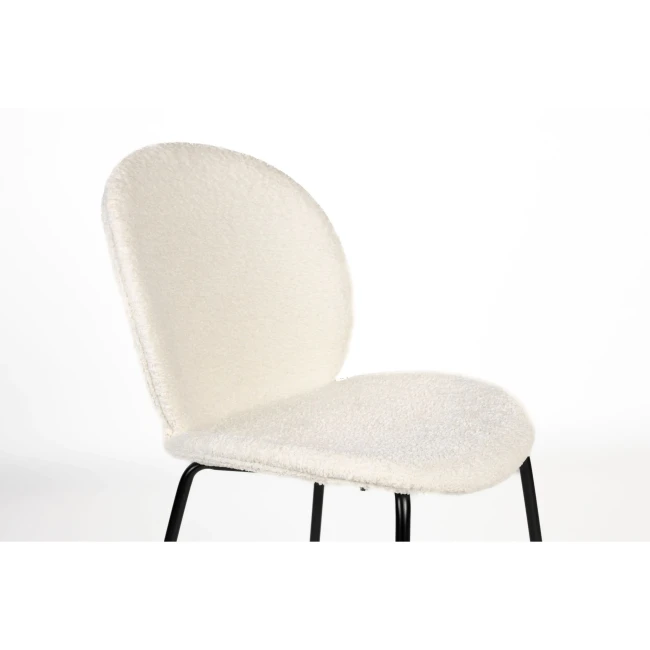 Lot de 2 chaises Bonnet blanc cassé — Vue du produit 9 Lot de 2 chaises Bonnet blanc cassé. Vue du produit 9.