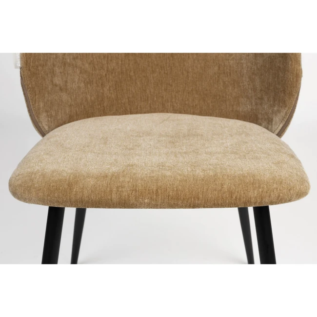 Lot de 2 chaises Cozy moutarde — Vue du produit 9 Lot de 2 chaises Cozy moutarde. Vue du produit 9.