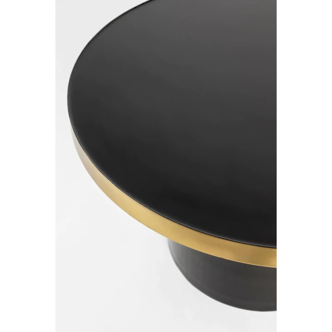 Table basse Glam noir — Vue du produit 3 Table basse Glam noir. Vue du produit 3.