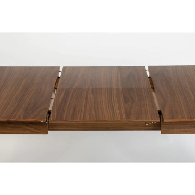Table de repas Glimps 180/240x90 noyer — Zuiver. Vue du produit 10.