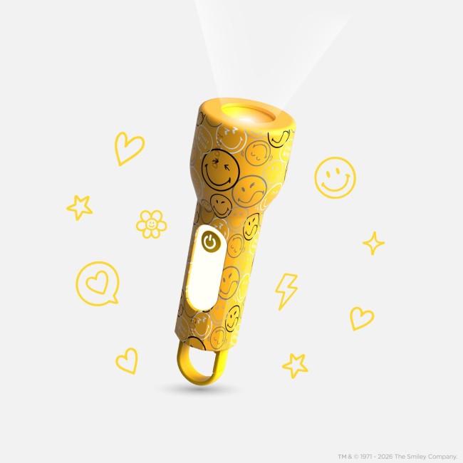 GLOWY SMILEY SMILEY WORLD® - Jaune — MOB
