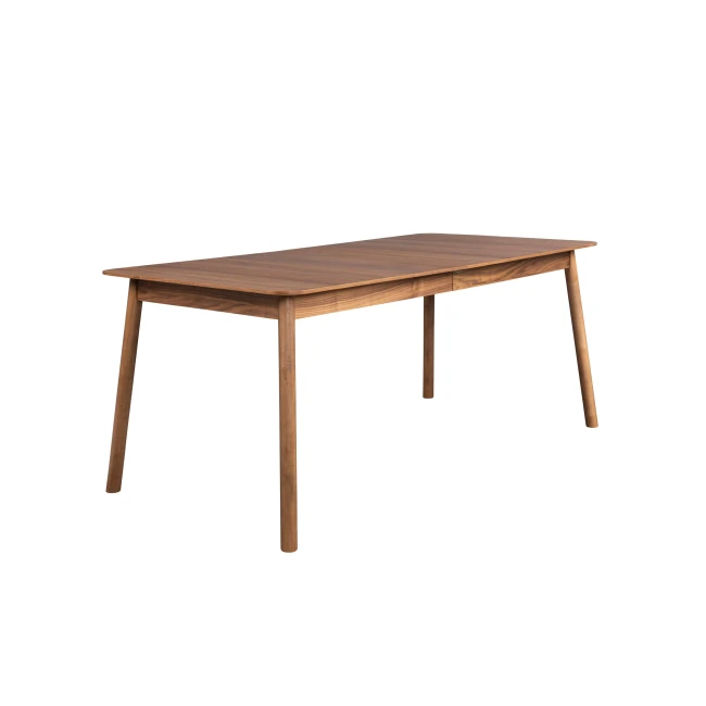 Table de repas Glimps 180/240x90 noyer — Zuiver. Vue du produit 3.