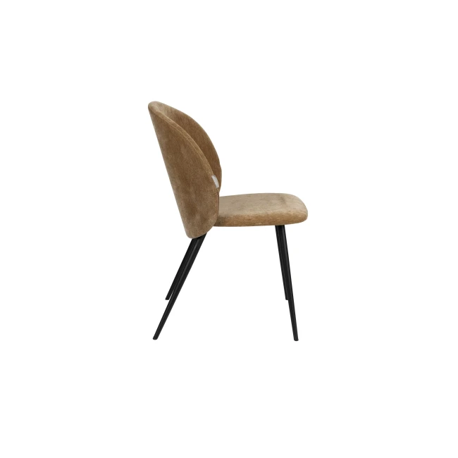 Lot de 2 chaises Cozy moutarde — Vue du produit 4 Lot de 2 chaises Cozy moutarde. Vue du produit 4.