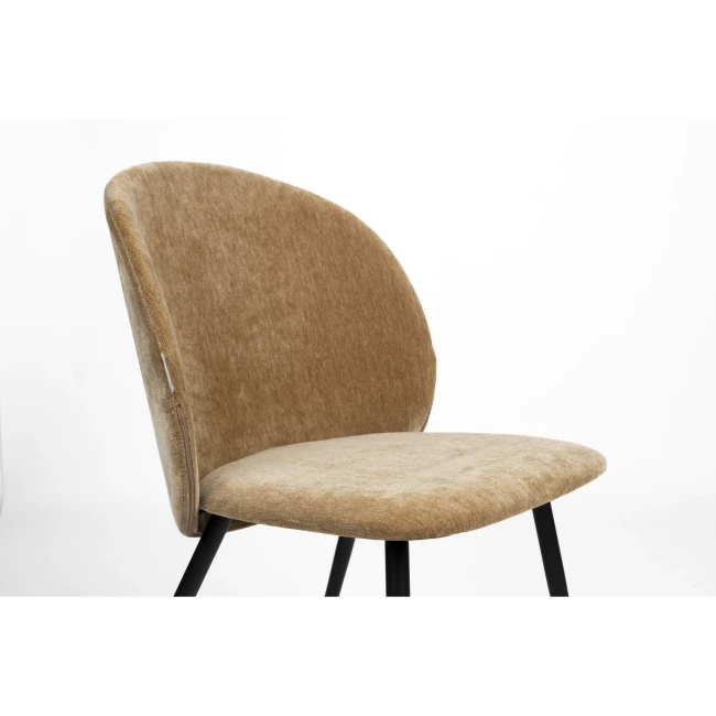 Lot de 2 chaises Cozy moutarde — Vue du produit 8 Lot de 2 chaises Cozy moutarde. Vue du produit 8.