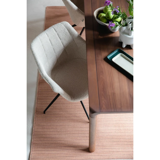 Table de repas Storm 160x90 noyer — Zuiver. Vue du produit 2.