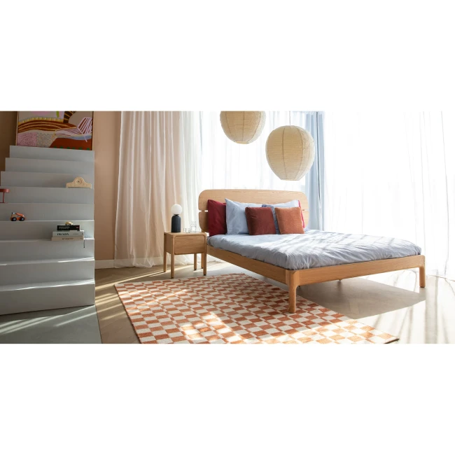 Cadre de lit Storm naturel 180 — Zuiver. Vue du produit 8.
