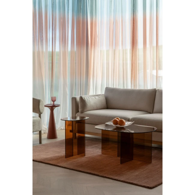 Tapis Luwte 160x230 terracotta — Vue du produit 8 Tapis Luwte 160x230 terracotta. Vue du produit 8.