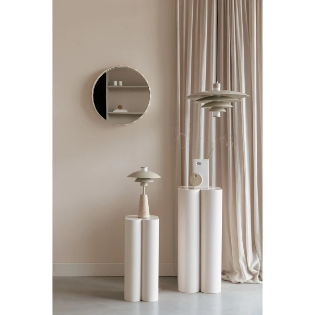 Miroir Bubbles beige — Vue du produit 2 Miroir Bubbles beige. Vue du produit 2.