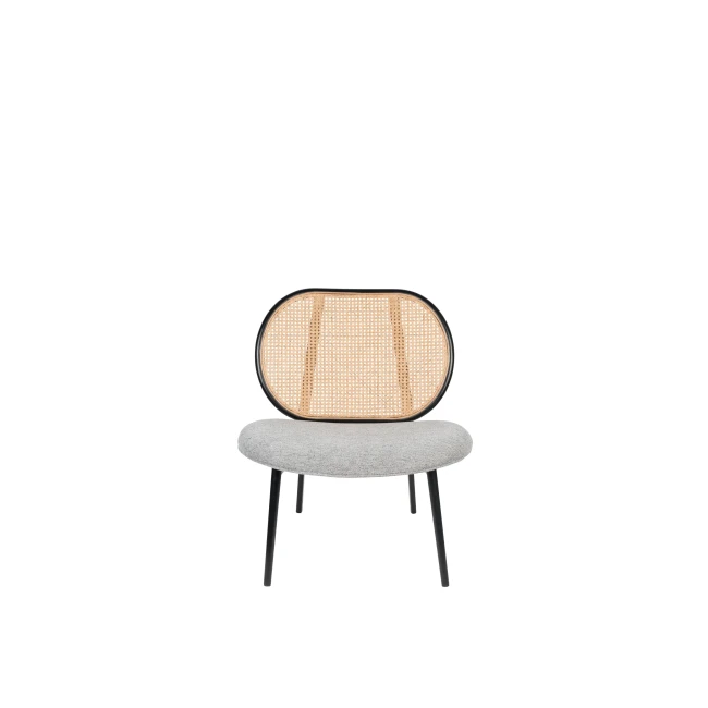 Fauteuil Spike naturel/gris — Vue du produit 3 Fauteuil Spike naturel/gris. Vue du produit 3.