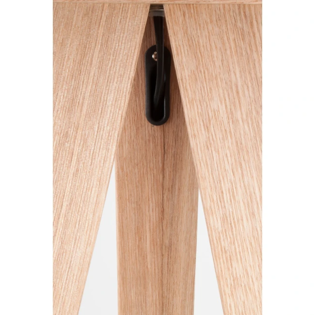 Lampadaire Tripod bois noir — Vue du produit 3 Lampadaire Tripod bois noir. Vue du produit 3.