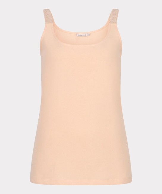 Débardeur nude bretelles lurex Esqualo