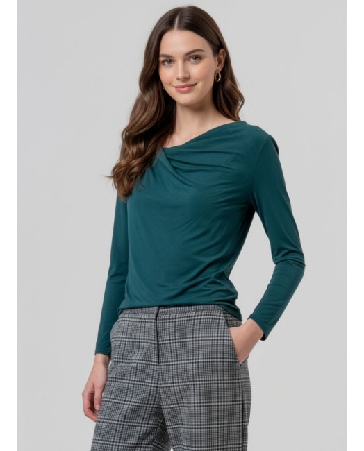 top-femme-vert-col-asymetrique-surkana (2)