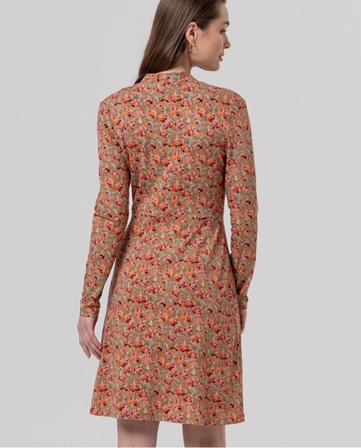 Robe fleurie femme Surkana en viscose – Alizé La Rochelle