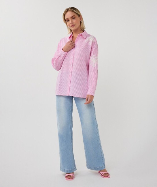 chemise-rayee-rose-broderie-esqualo-femme.jpg (2)