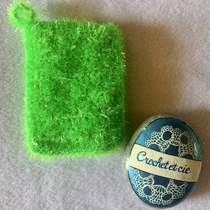 éponge lavable verte 2