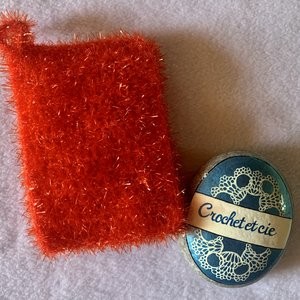 éponge lavable rouge 3