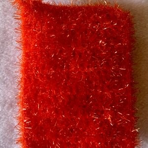 éponge lavable rouge 2