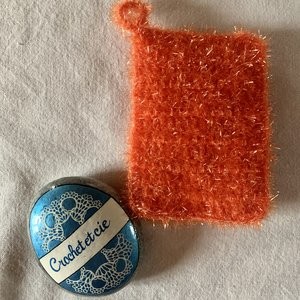 éponge lavable orange 2