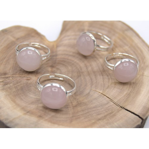 bague quartz rose réglable cadeau femme2