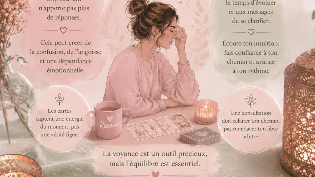 consultation voyance excessive tarot dependance emotionnelle pierres naturelles le comptoir de vynnie