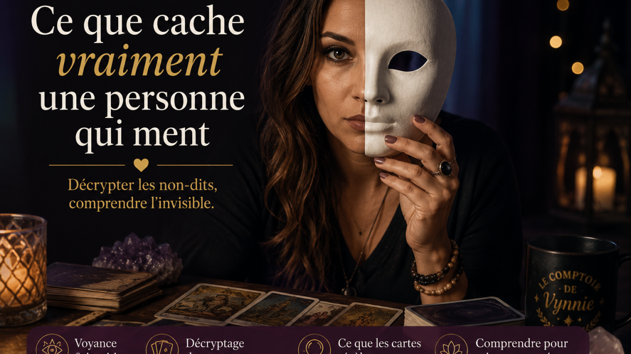 mensonge manipulation relation toxique tarot intuition le comptoir de vynnie