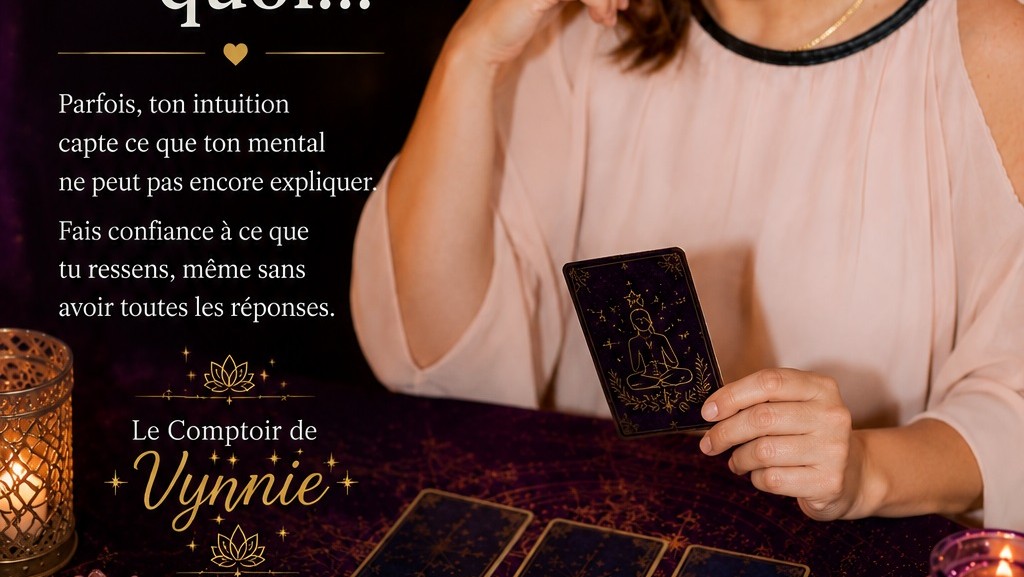 ressenti intuition hypersensibilite tarot pierres naturelles le comptoir de vynnie