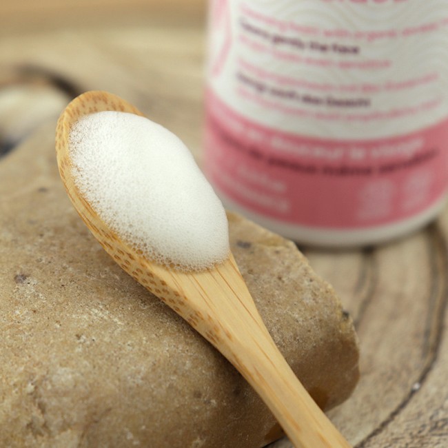 mousse nettoyante lait d anesse bio visage peau sensible.