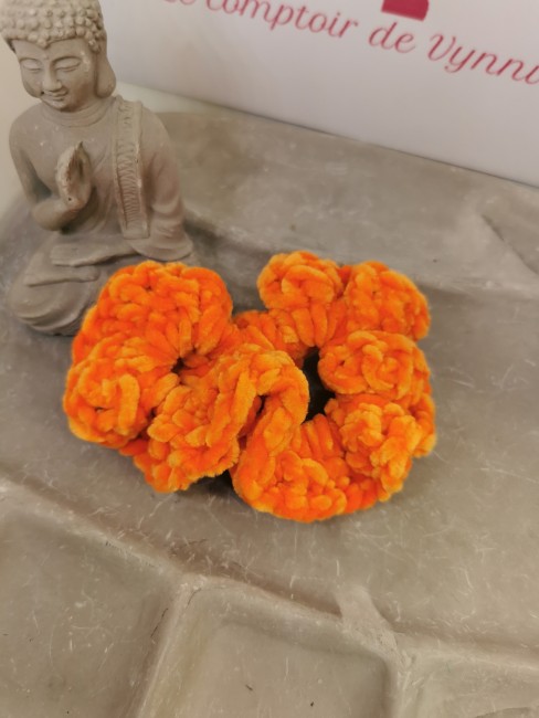 Chouchou Polyester Ultra Moelleux – Création Le Comptoir de Vynnie