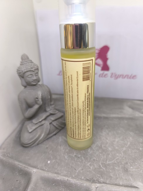 Huile lys blanc protectrice. Soin unifiant teint naturel