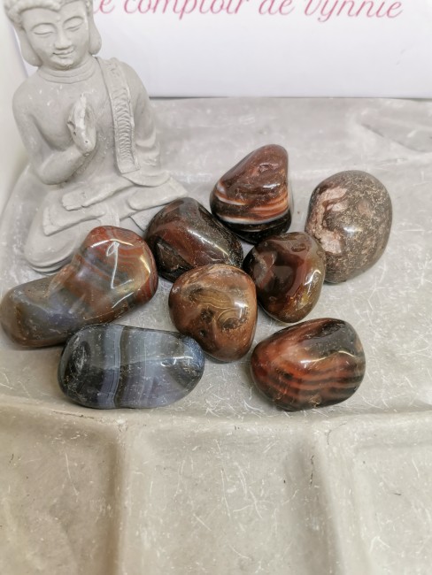 agate rouge lithothérapie énergie