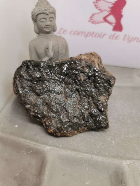 Pierre naturelle hématite non polie