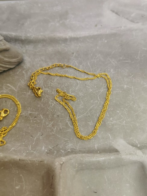 collier chaine or fantaisie