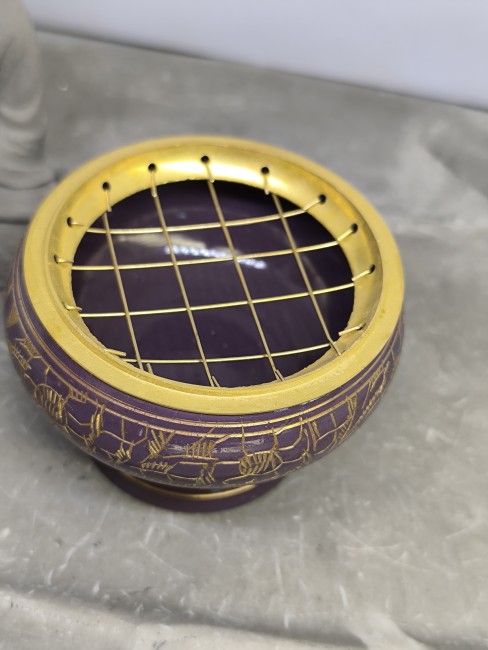 Porte-encens à charbons multi-couleurs Porte-encens à charbons plusieurs couleurs