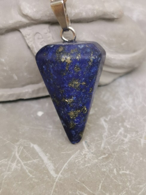 Pendule Intuition et Sagesse Pendule radiesthésie bleu